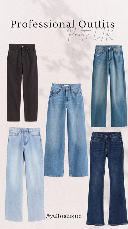 Jeans 

#LTKworkwear #LTKunder50 #LTKsalealert
