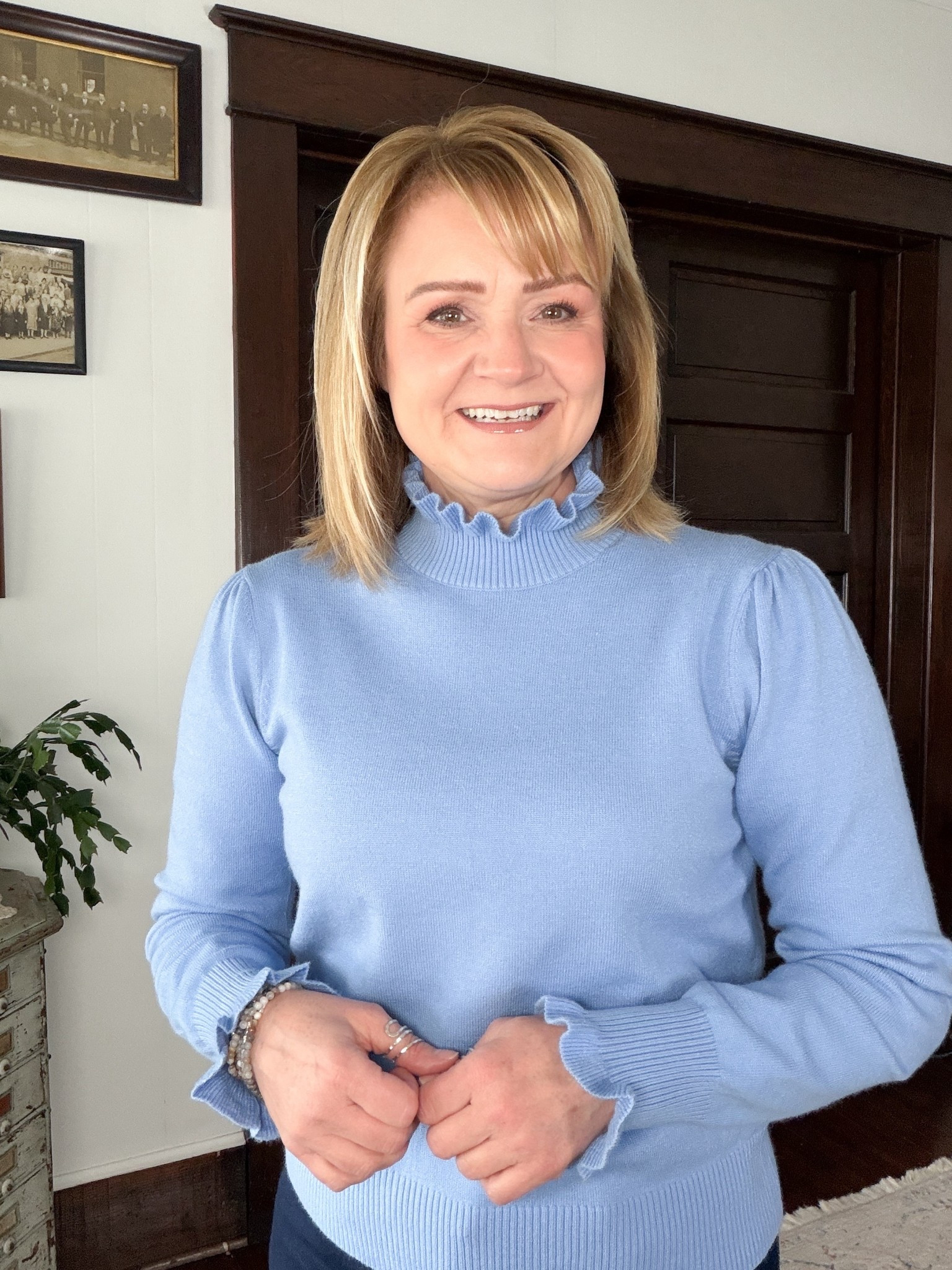 Might be my new favorite sweater.  
Wearing my true size medium.  

#LTKFindsUnder50 #LTKOver40