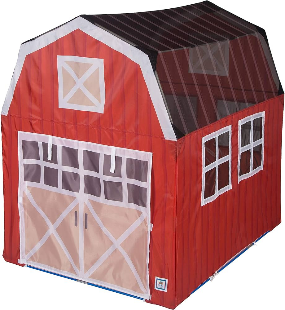 Pacific Play Tents 60810 Barnyard Playhouse Tent, 48" x 38" x 48", Multi | Amazon (US)