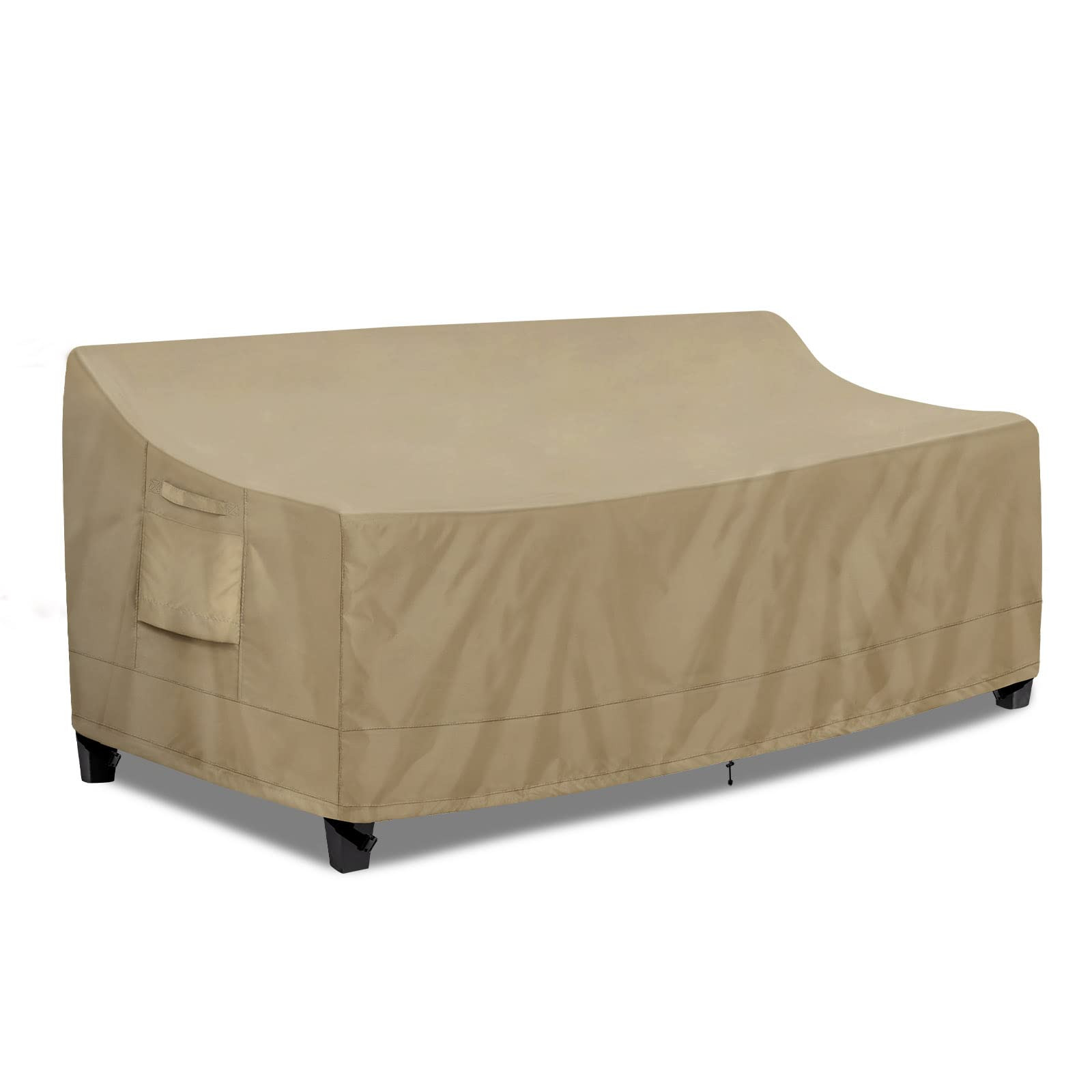 PureFit Outdoor Couch Cover Waterproof Patio Sofa Furniture Covers, 3-Seater Outdoor Cover with A... | Amazon (US)
