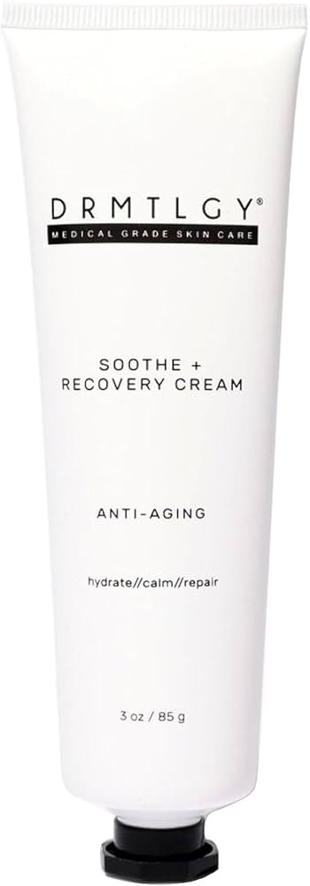 DRMTLGY Soothe and Recovery Cream Face Moisturizer. Fragrance Free, Oil Free, Noncomedogenic Face... | Amazon (US)