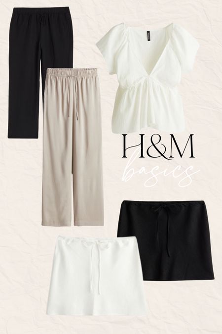 affordable spring and summer basics from H&M! Loving the mini skirts as a curvier gal they are perfect! 

#LTKstyletip #LTKfindsunder50 #LTKSeasonal