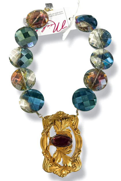 Made in the Deep South 1800s Brooch 1970s Beads | The Willow Tree