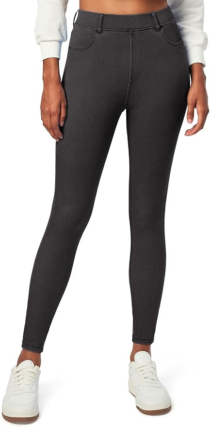 IUGA Jeggings for Women Tummy Control Stretchy Jeans for Women High Waisted Pull on Skinny Jean L... | Amazon (US)