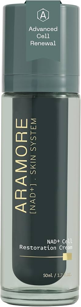 Aramore NAD+ Cell Restoration Cream, Clinically Proven Moisturizer Face Cream, Vegan, Hypoallerge... | Amazon (US)