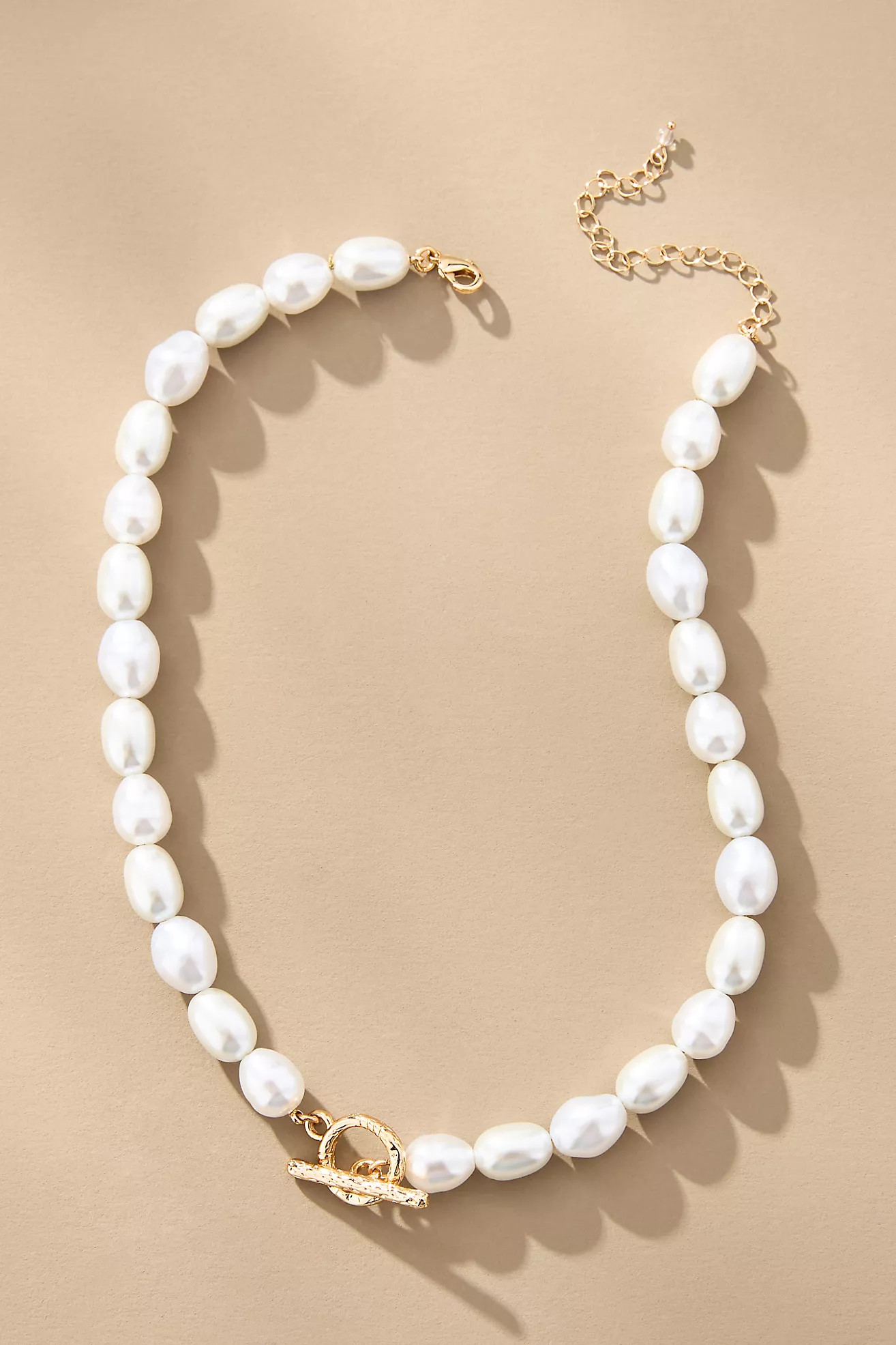 Pearl Toggle Necklace | Anthropologie (US)