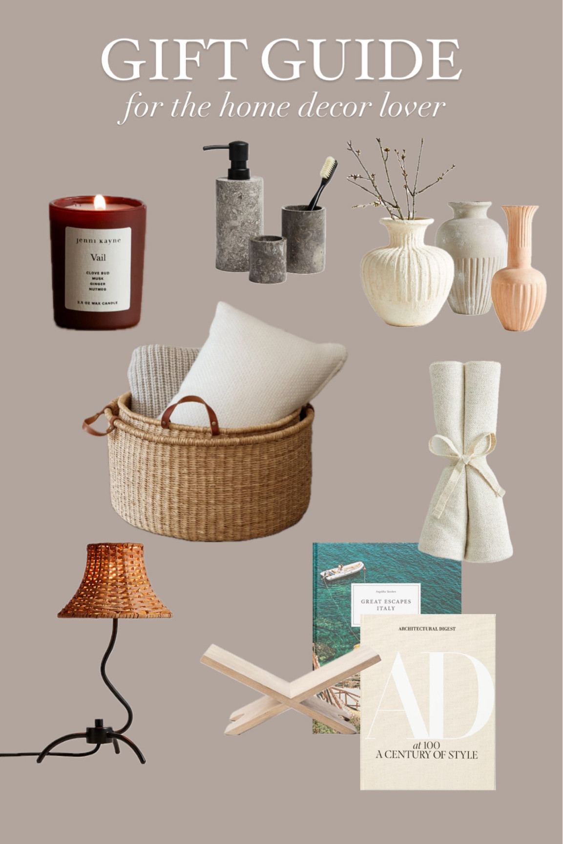 My Gift Guide: For the home decor lover 

#homedecor #interiors #interiordesign

#LTKGiftGuide #LTKHoliday #LTKSeasonal