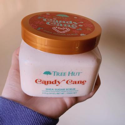 Tree Hut Candy Cane Shea Sugar Scrub - 18oz | Target