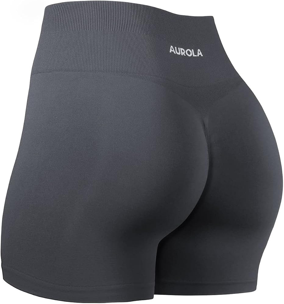 AUROLA Dream Workout Shorts for Women Seamless Soft Smooth Gym Yoga Scrunch Active Shorts | Amazon (US)