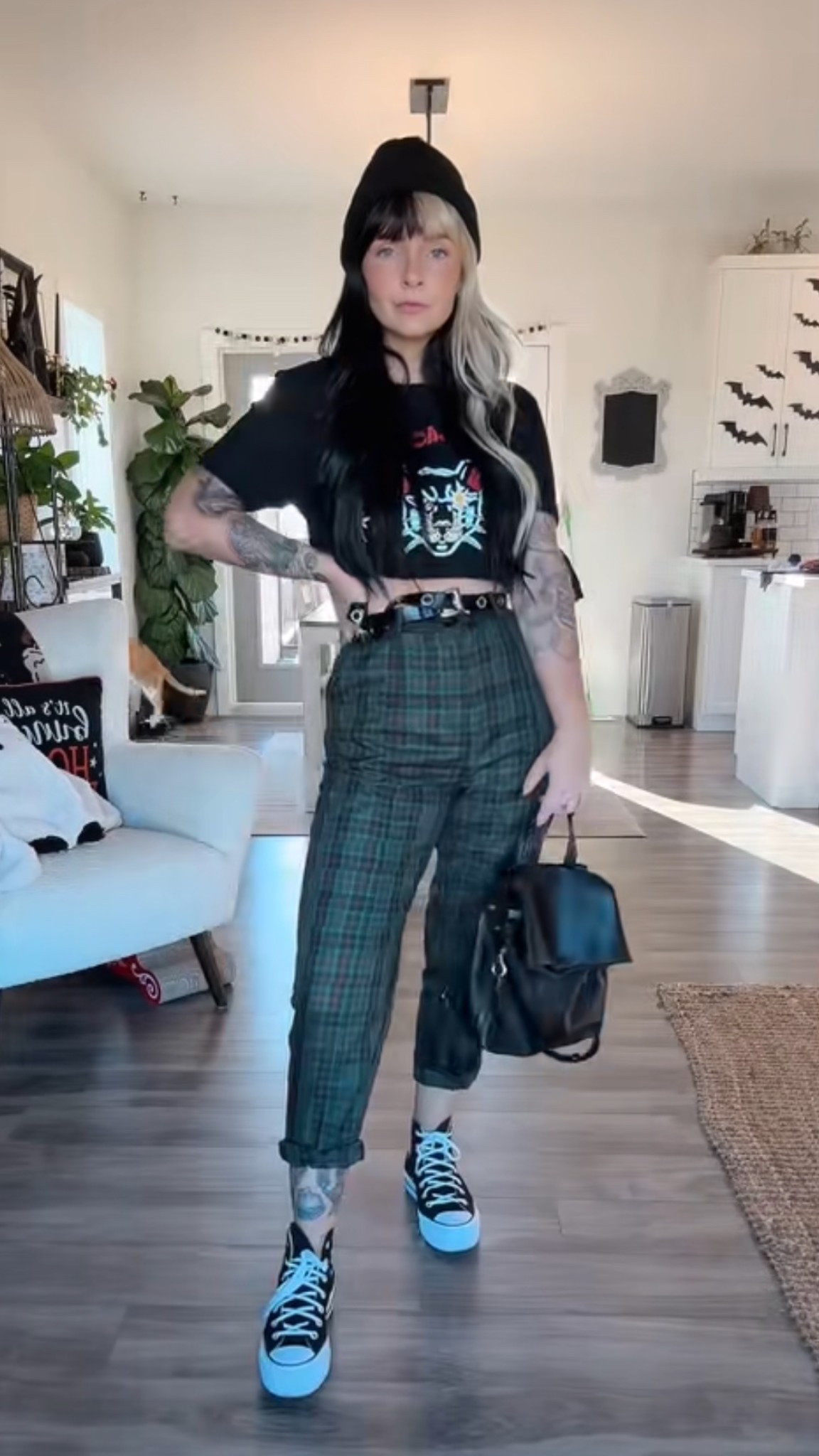 Styling disturbia pants.

Toque: my husbands
Tshirt: Taking Back Sunday band tee
Pants: Nightingale by Disturbia (I had a very hard time finding anything remotely similar)
Belt: Amazon
Bag: Roots
Shoes: Hitop converse


*I try my best to link like items with what LTK has available. Some items are not exact matches.*

#LTKfall #LTKcanada #LTKstyletip