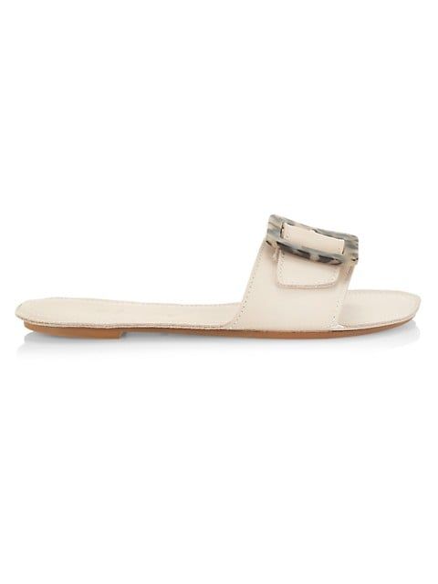 The Loop Open Leather Sandals | Saks Fifth Avenue