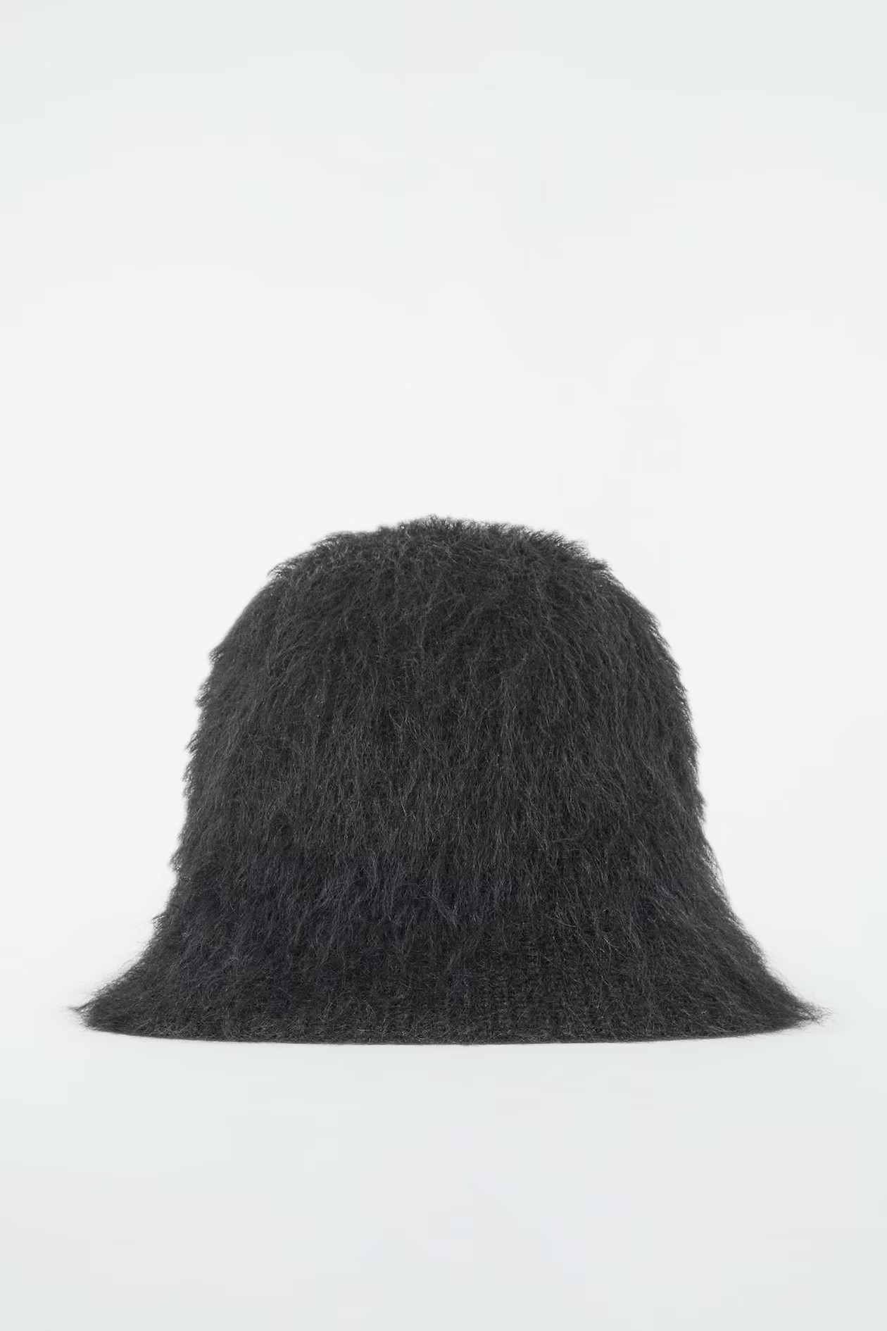 MOHAIR BUCKET HAT - BLACK | COS | COS UK