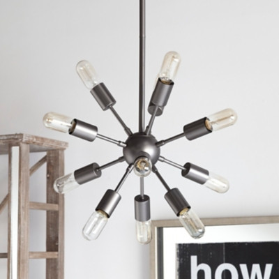 Home Accents Pendant Light, Silver Finish | Ashley