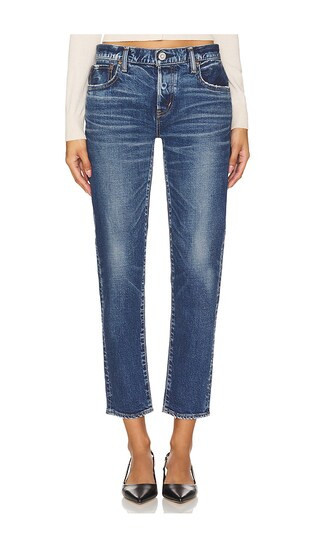 Moussy Vintage Okahumpka Tapered Jeans in Denim-Medium. - size 31 | Revolve Clothing (Global)