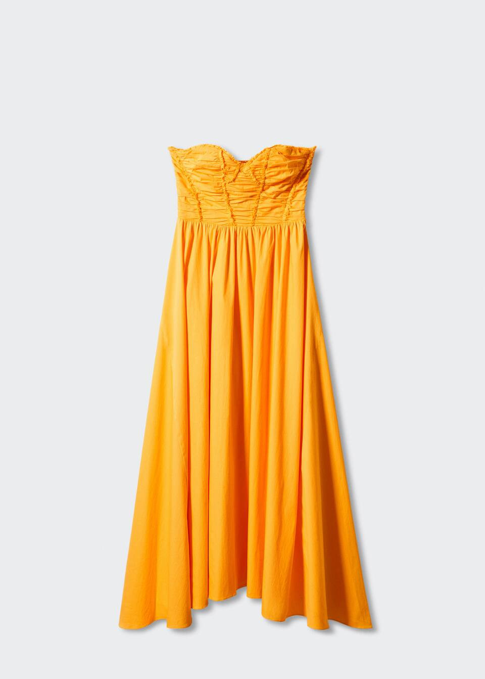 Flared corset dress -  Women | Mango USA | MANGO (US)