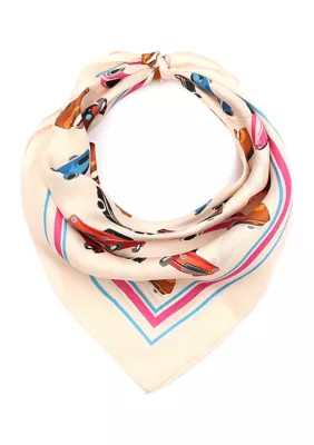 kate spade new york® Cars Silk Bandana Scarf | Belk