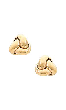 Puffed Knot Stud Earrings
                    
                    STONE AND STRAND | Revolve Clothing (Global)