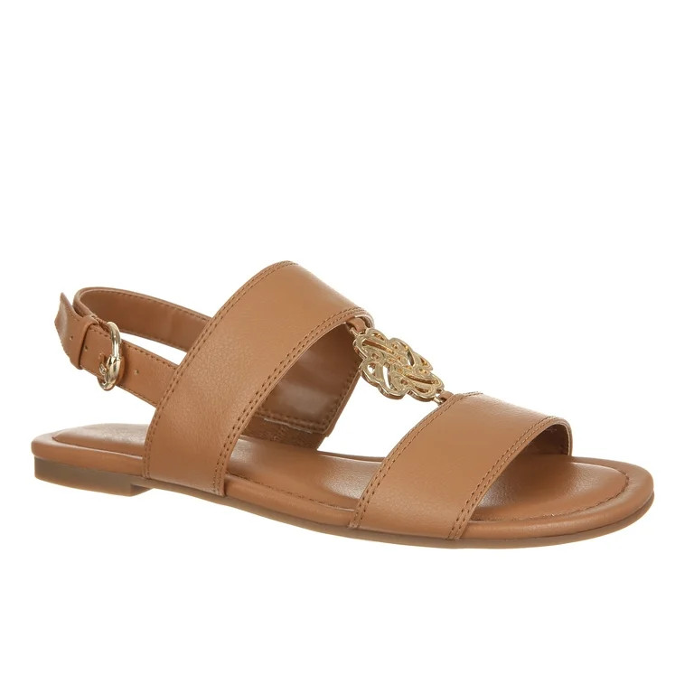 Phoebe Two Band Medallion Sandal | Walmart (US)