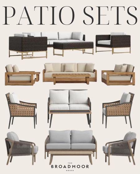 Outdoor patio sets! 9 beautiful sets!

Outdoor living, back patio, wayfair, rope chair, outdoor coffee table, pool furniture, spring, summer, modern, white black patio set, neutral

#LTKhome #LTKstyletip #LTKSeasonal