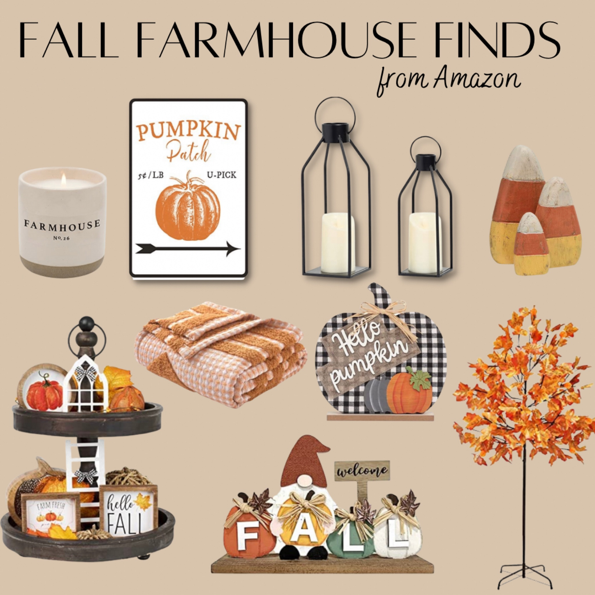 Fall Farmhouse Finds from Amazon 🍂

#LTKhome #LTKHalloween #LTKSeasonal