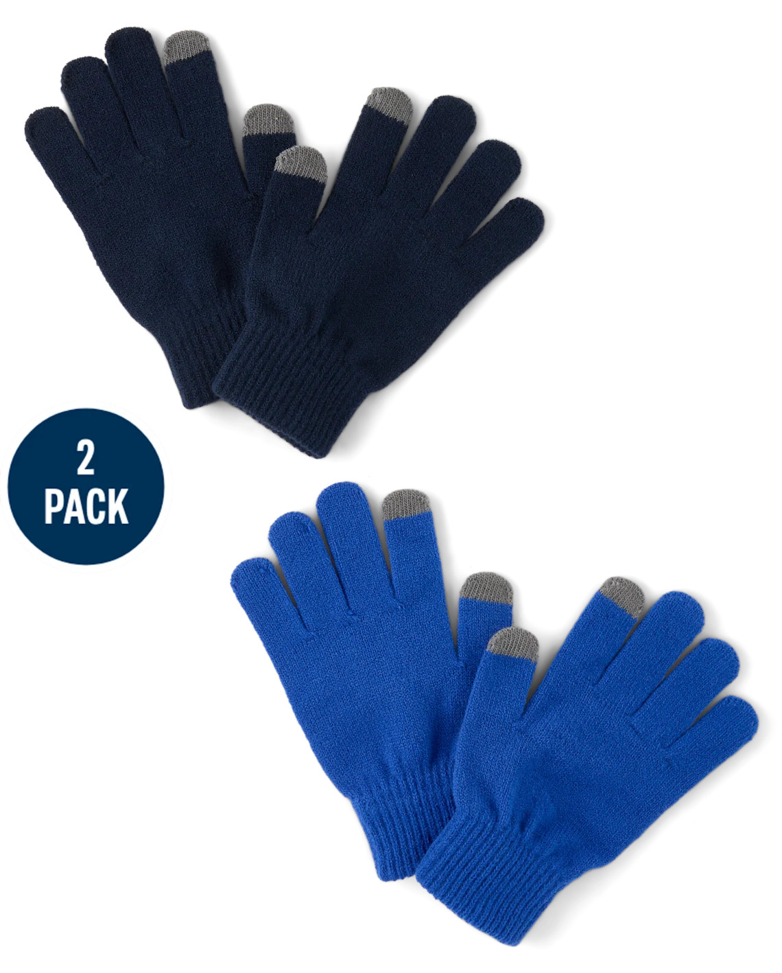Kids Texting Gloves 2-Pack - blue | The Children's Place