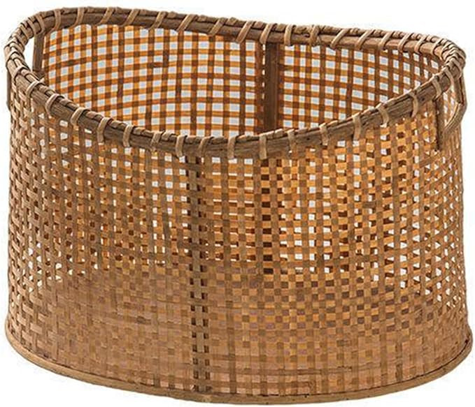 Handwoven Laundry Basket, Rattan Clothes Hamper with Handles, Rope Storage Basket for Kitchen, Ba... | Amazon (US)