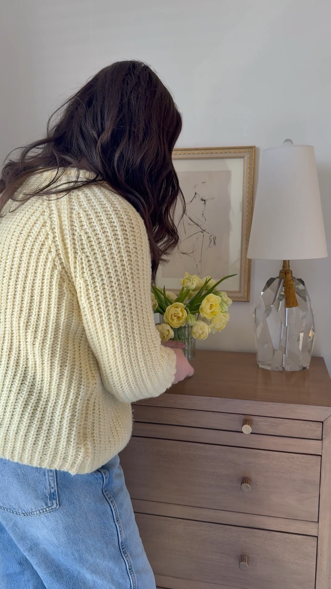 Nightstand styling 🤍