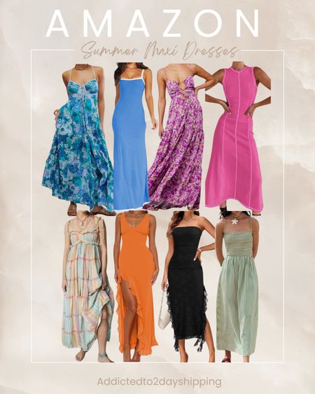 AMAZON- Summer maxi dress roundup! If you looking for something more casual or dressy I have you covered, these are just a few of my many favorites for this summer!

Floral dress, high slit ruffle dress, stripe dress, plaid dress



#LTKStyleTip #LTKFindsUnder50 #LTKFindsUnder100