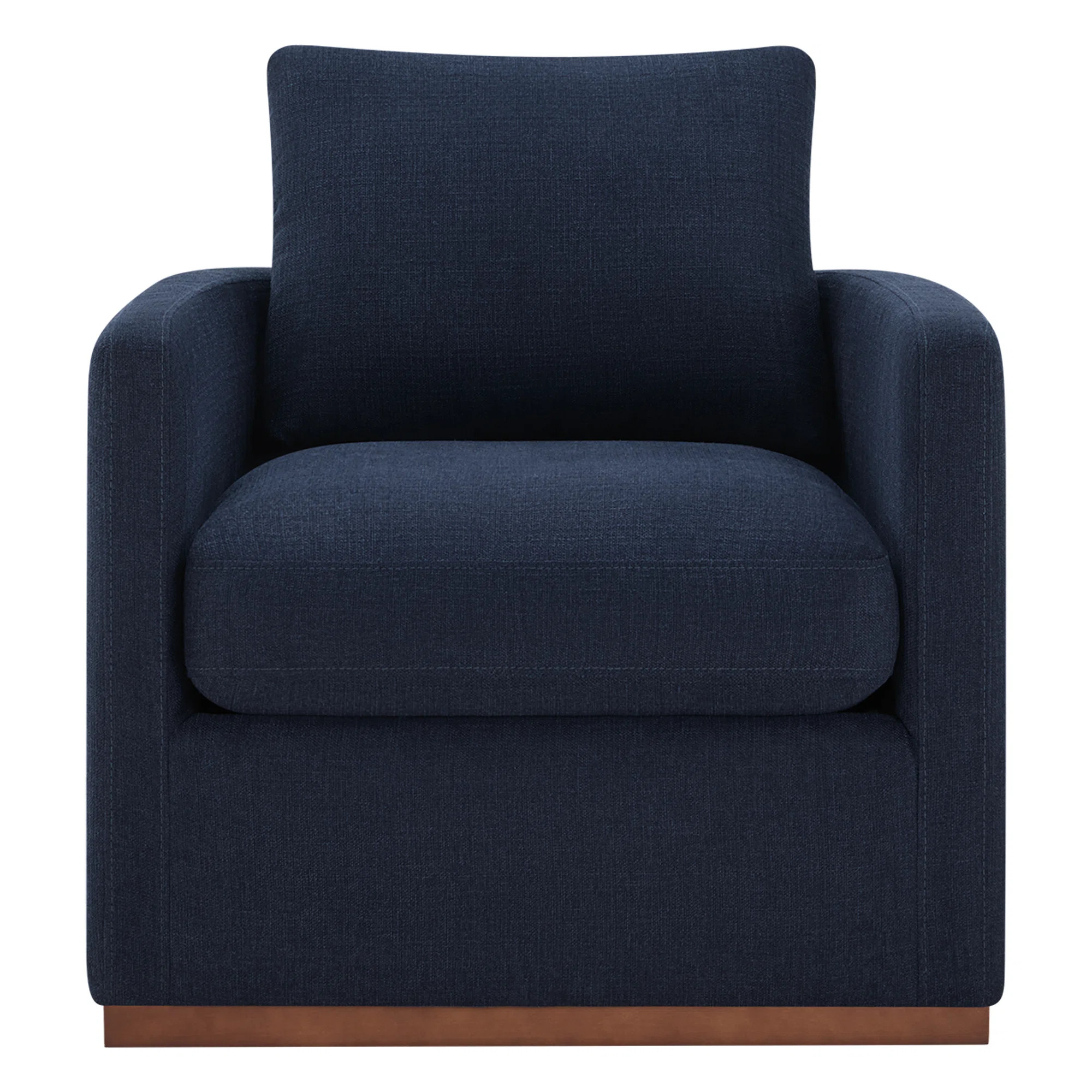 Bobbi Upholstered Swivel Barrel  Accent Arm Chair | Wayfair North America