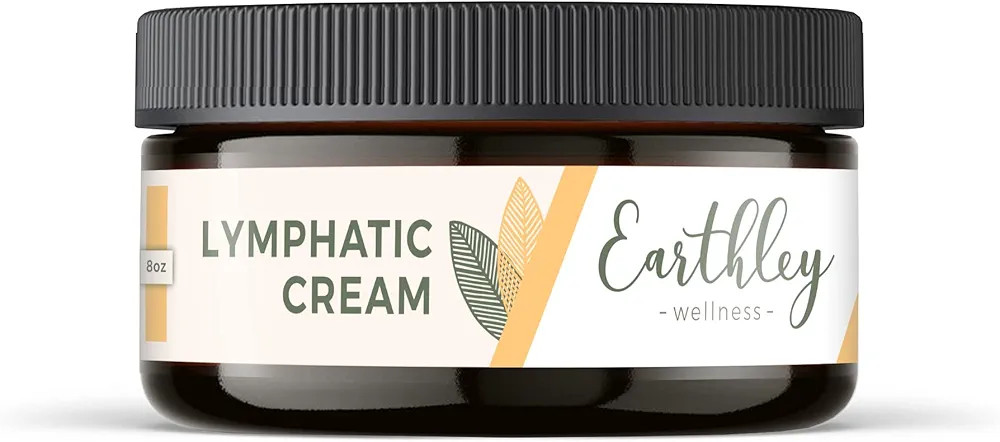Earthley Wellness Lymphatic Cream, Natural Lymph Congestion & Swelling Relief with Castor Oil, Ca... | Amazon (US)