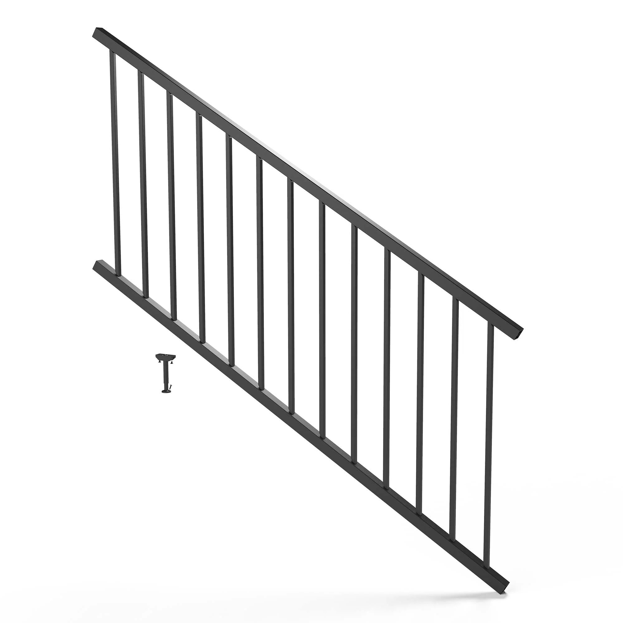 Inspire Railing 32.5-in H Aluminum Stair Panel with Brackets | Wayfair North America