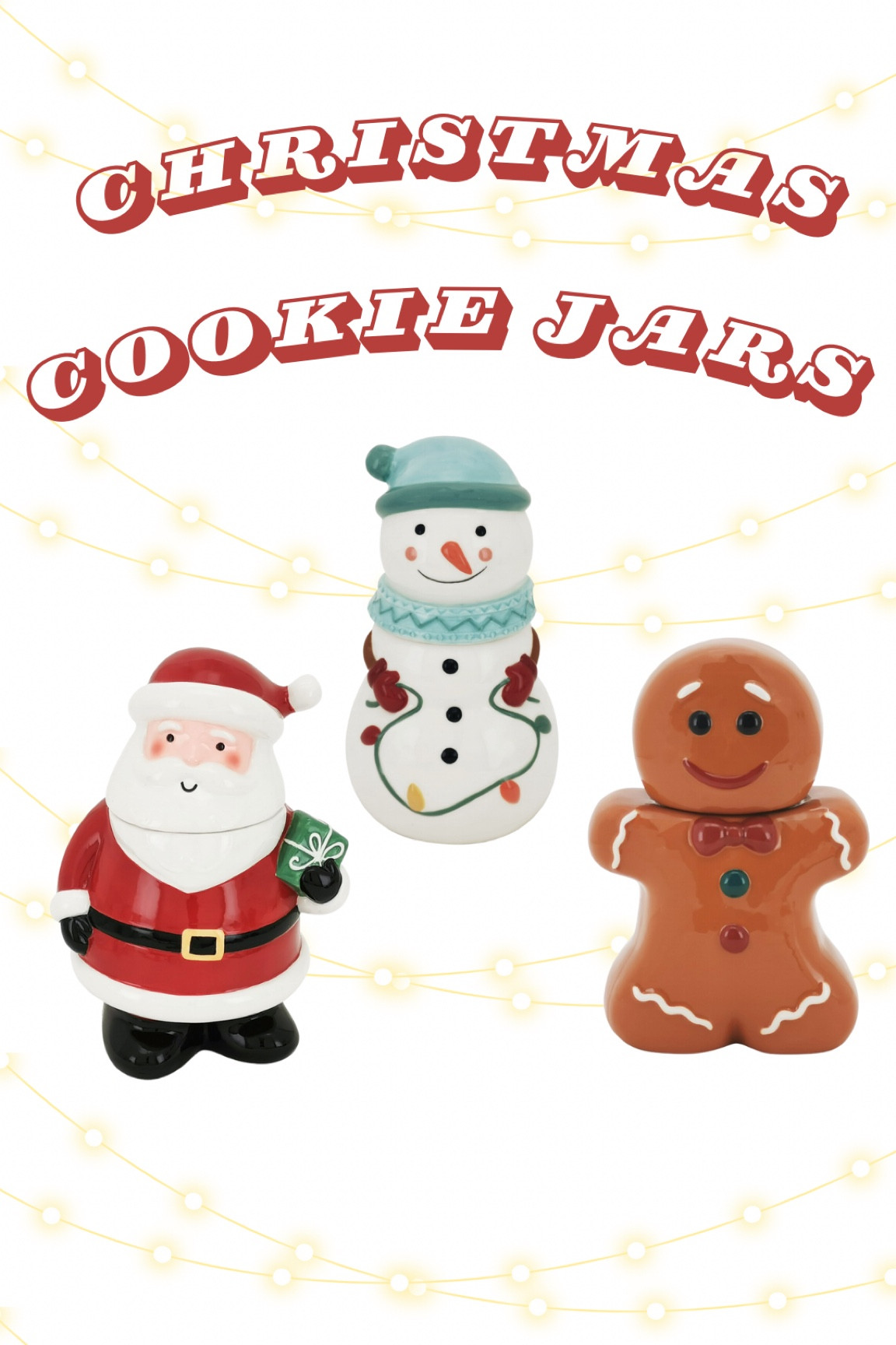 $10 Christmas Cookie Jars! 

#LTKHoliday #LTKSeasonal #LTKHolidaySale