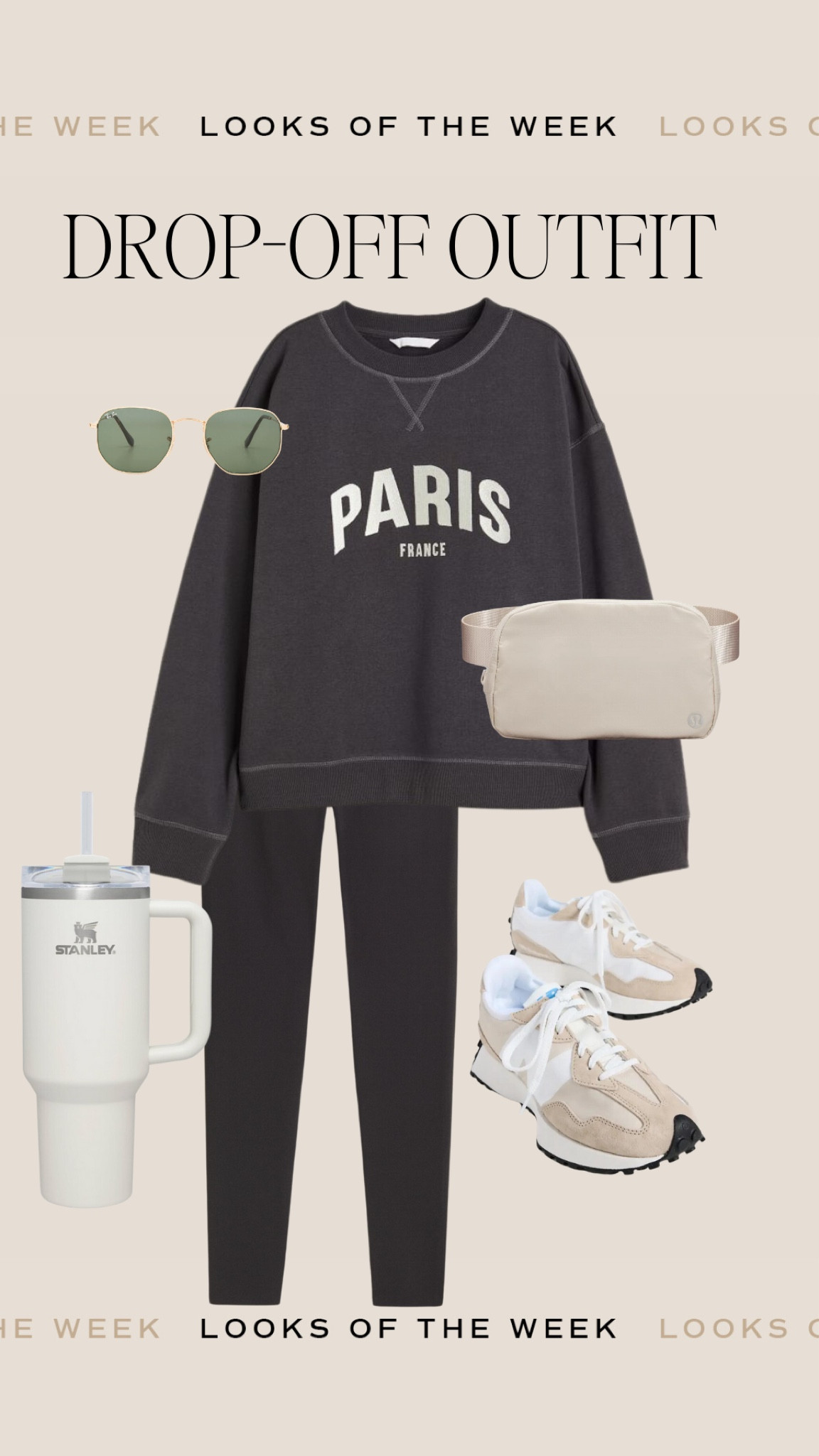 School drop off outfit 