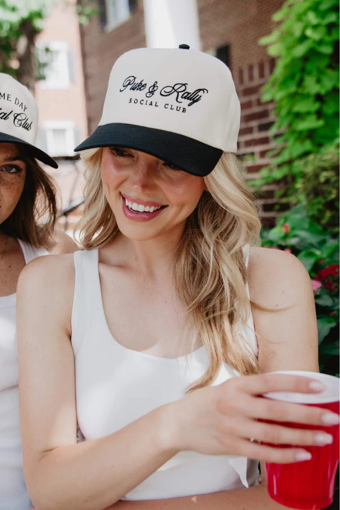 Puke & Rally Social Club Two-Toned Vintage Hat | Katydid.com