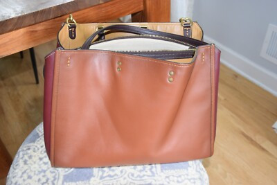 Coach Rogue Bag 39 in Colorblock Brass 1941 Saddle | eBay US