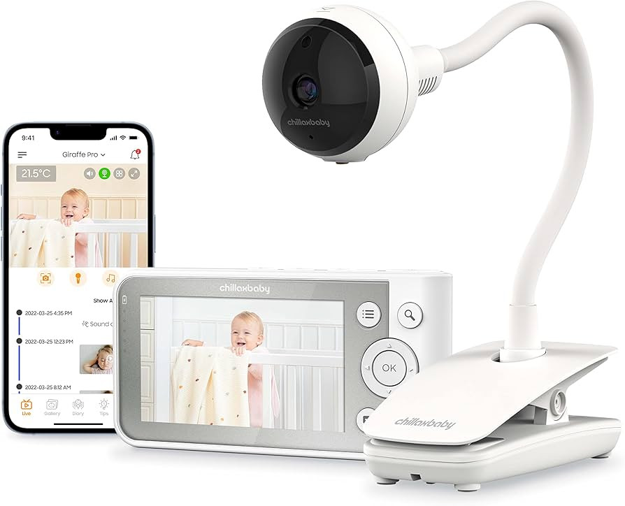 Chillax Giraffe Pro Smart Baby Monitor – WiFi Video Baby Monitor with Full HD 1080p Camera and ... | Amazon (US)