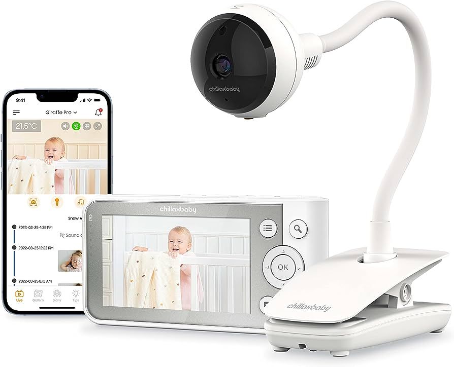 Chillax Giraffe Pro Smart Baby Monitor – WiFi Video Baby Monitor with Full HD 1080p Camera and ... | Amazon (US)