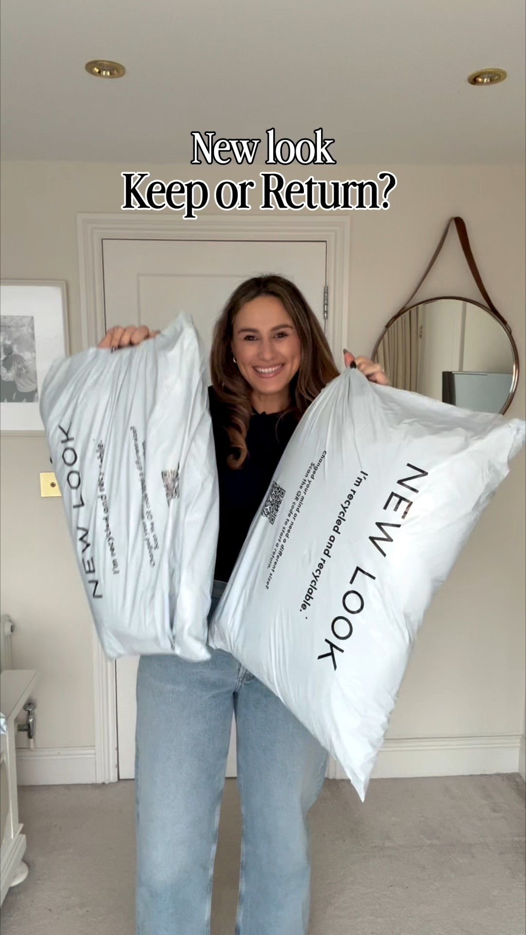 New look - keep or return? 

#LTKjeans #LTKmidsize #LTKwinter