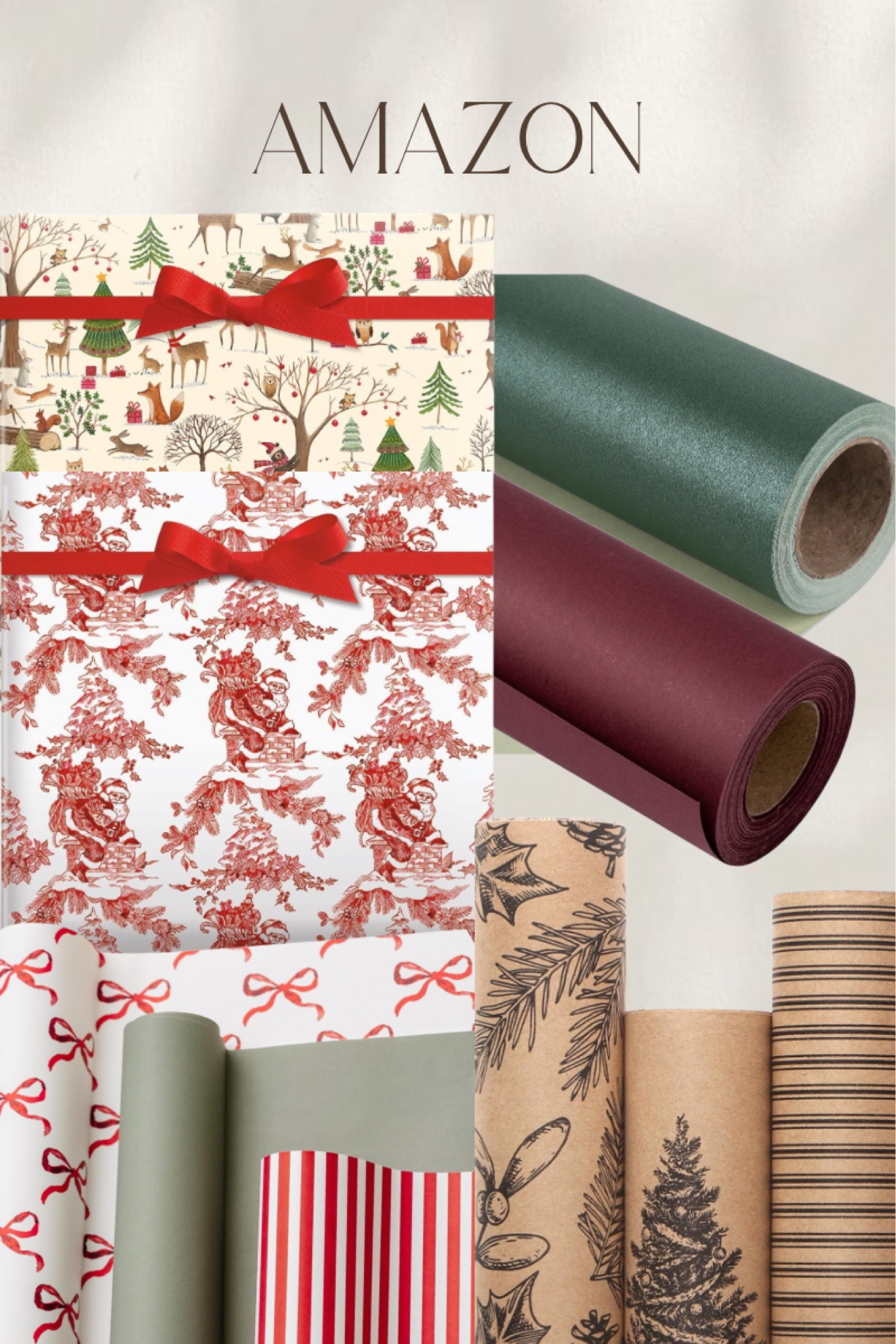 Cute and affordable wrapping paper from Amazon!!

#LTKSeasonal #LTKFindsUnder50 #LTKHoliday