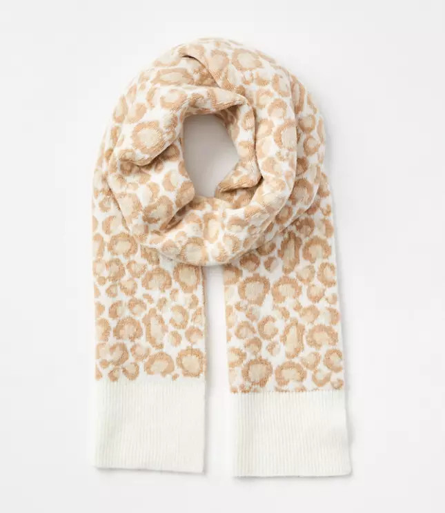 Cheetah Print Scarf | LOFT