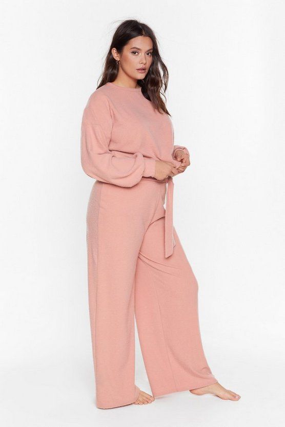 Recycled Back at It Again Plus Lounge Set | NastyGal (US & CA)