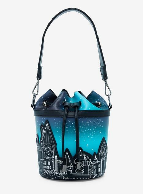 Harry Potter Hogwarts Castle Starry Sky Bucket Bag — BoxLunch Exclusive | BoxLunch