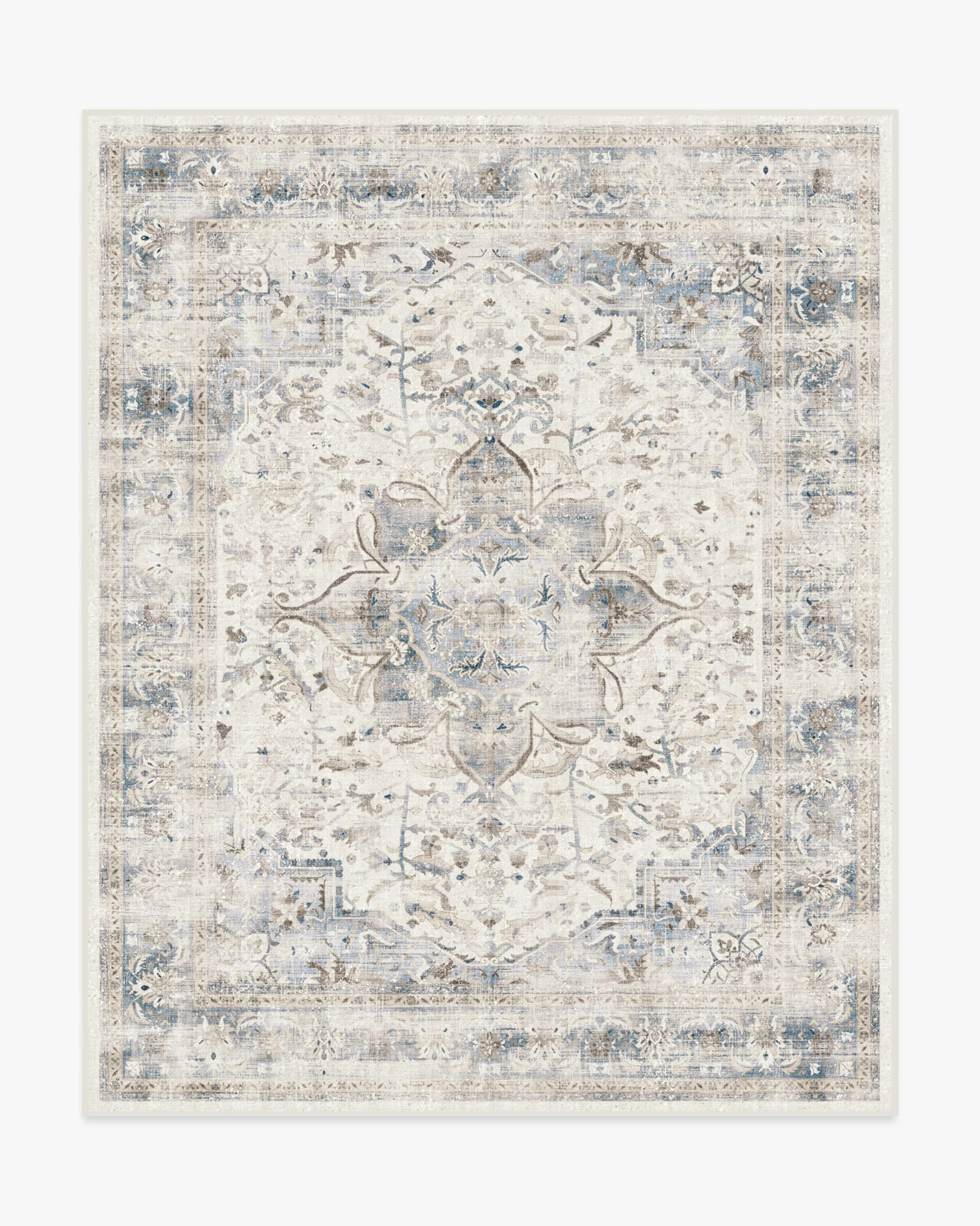 Sarrah Blue Quartz Rug | Ruggable