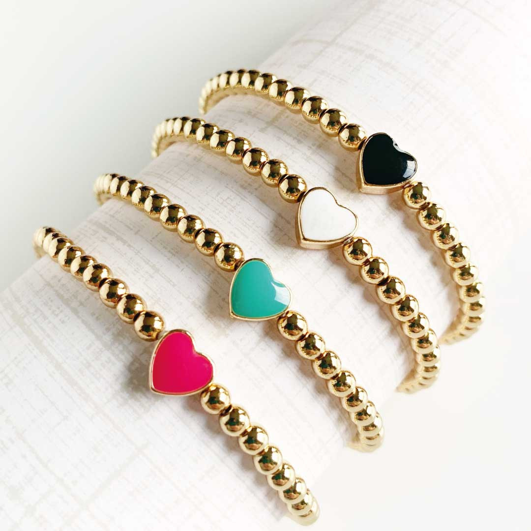 Kinsley Heart Bracelet - Casual Chic Boutique | Casual Chic Boutique