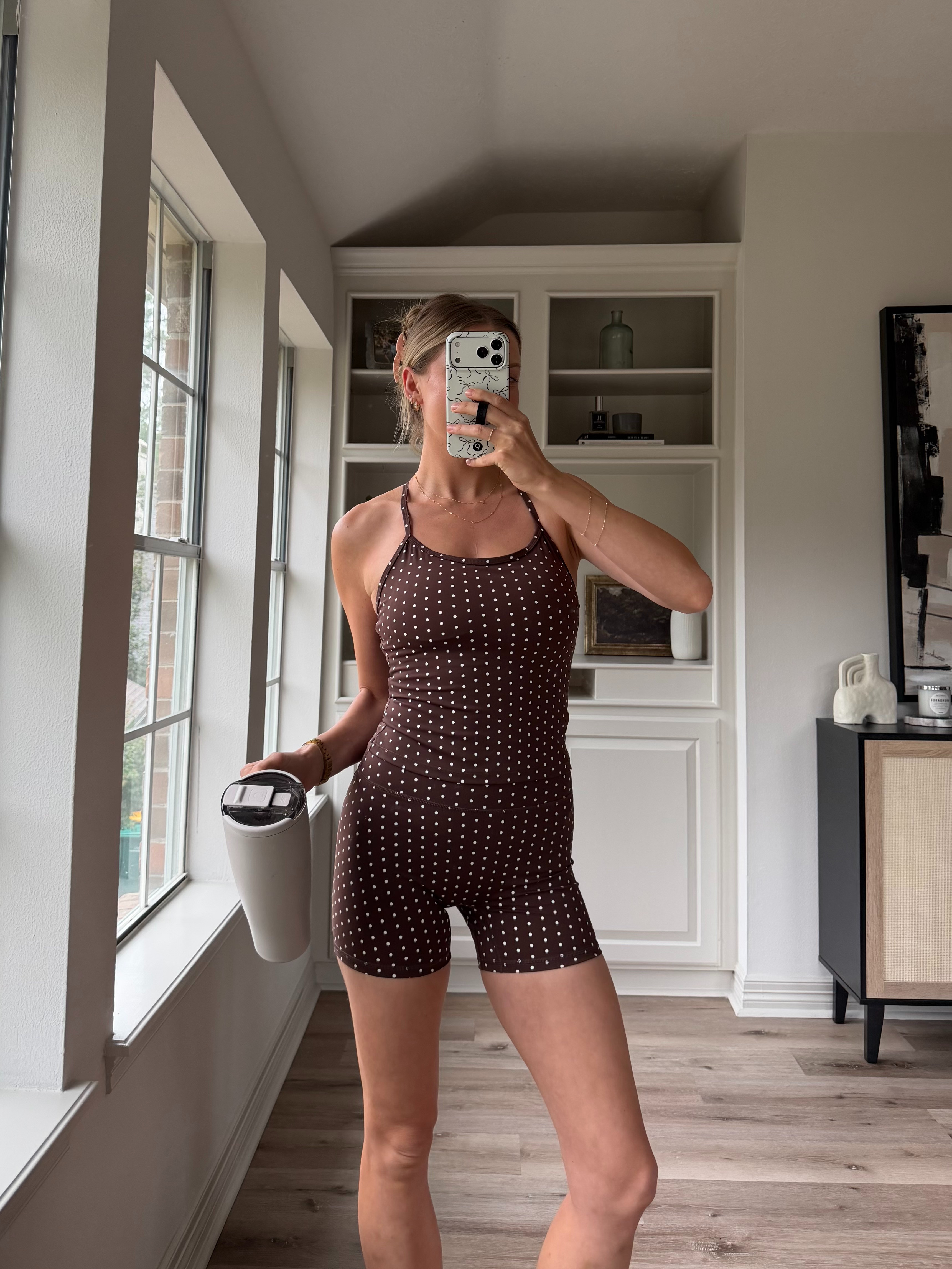 Cutest polka dot workout set! size S
 

 #LTKootd #LTKActive