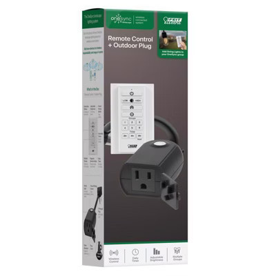 Feit OneSync 1 ft. L Plug Adapter and Remote | Target