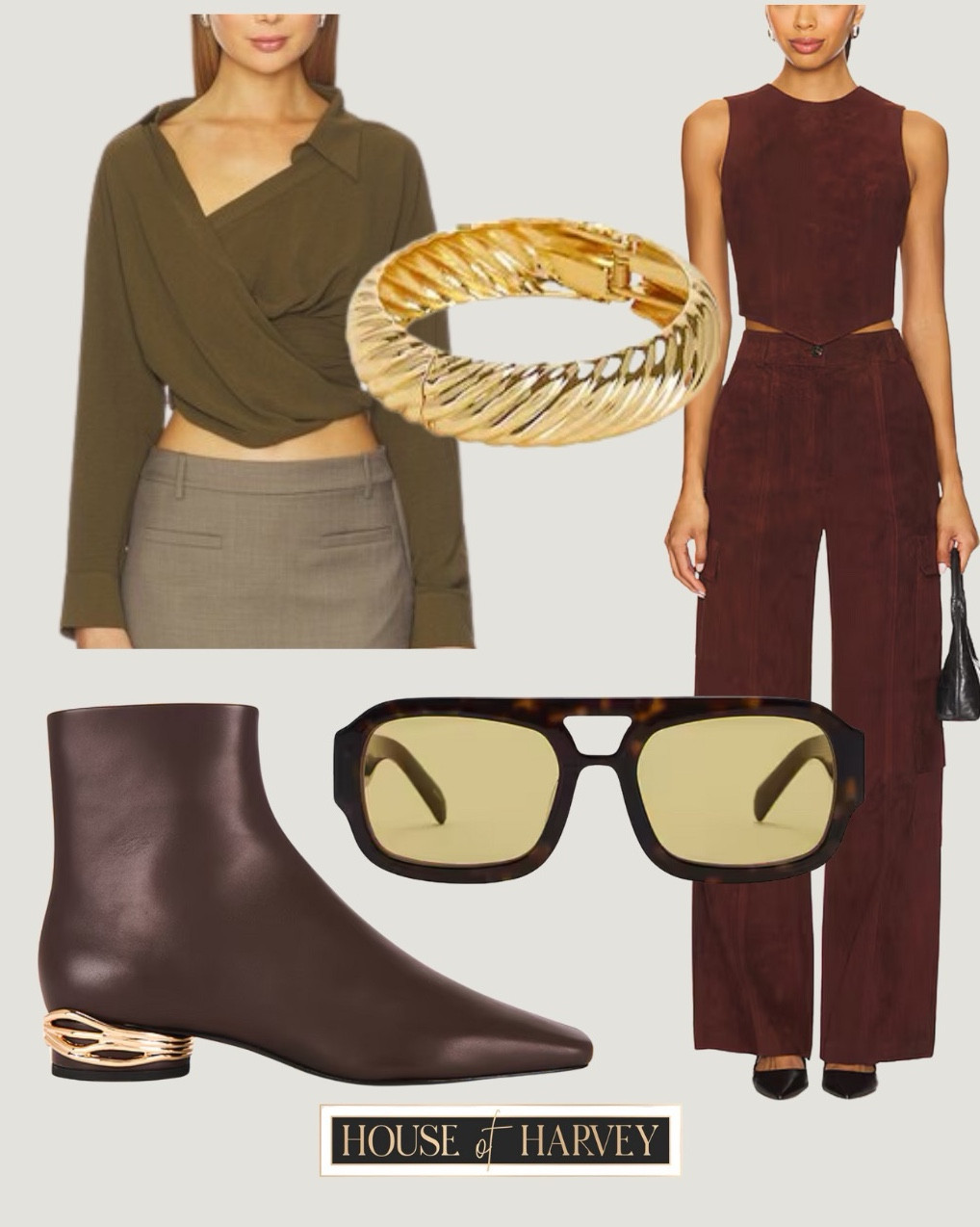 WEEKLY 5—this week it is all about embracing the richness of fall with deep jewel tones, velvet accents, gold jewelry, and elevated staples like silk blouses and wide-leg trousers. It’s about luxurious textures and a more dressed-up approach to seasonal dressing—polished, opulent, and timelessly chic. I found two piece sets, dresses, tops, shoes, handbags and other accessories that all embody this vibe. I also found some beauty products (lipstick and highlighter) that will be perfect for a fall look! Lastly are some mesh burgundy flats that are comfy and both at great price points. All items linked ⬆️

#ltkcreator #ltkfinds #ltkwatchnow #revolve #revolvefinds #twopieceset #leather #suede #boots #handbag #fall #fallfashion #falloutfits 

#LTKShoeCrush #LTKItBag #LTKStyleTip