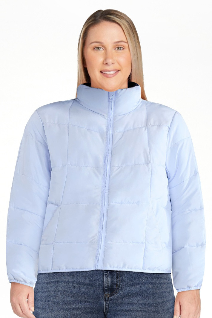 No Boundaries Packable Puffer Jacket, Women's and Women's Plus Sizes XS-4X | Walmart (US)