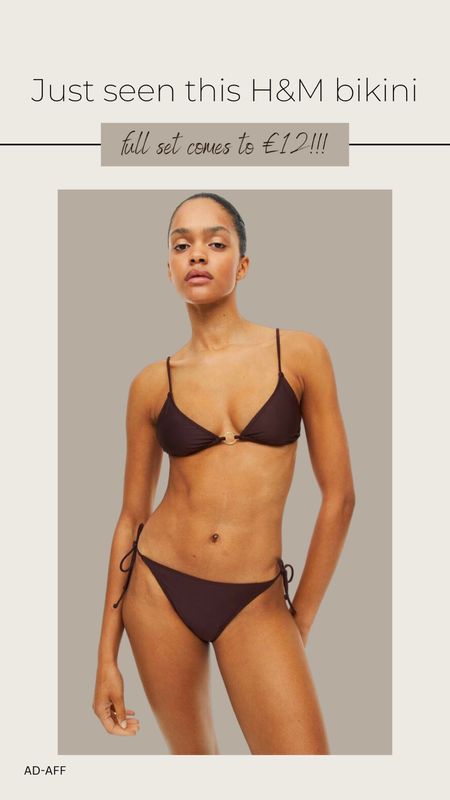 Love this brown H&M bikini 🤎

#LTKswim #LTKstyletip #LTKtravel