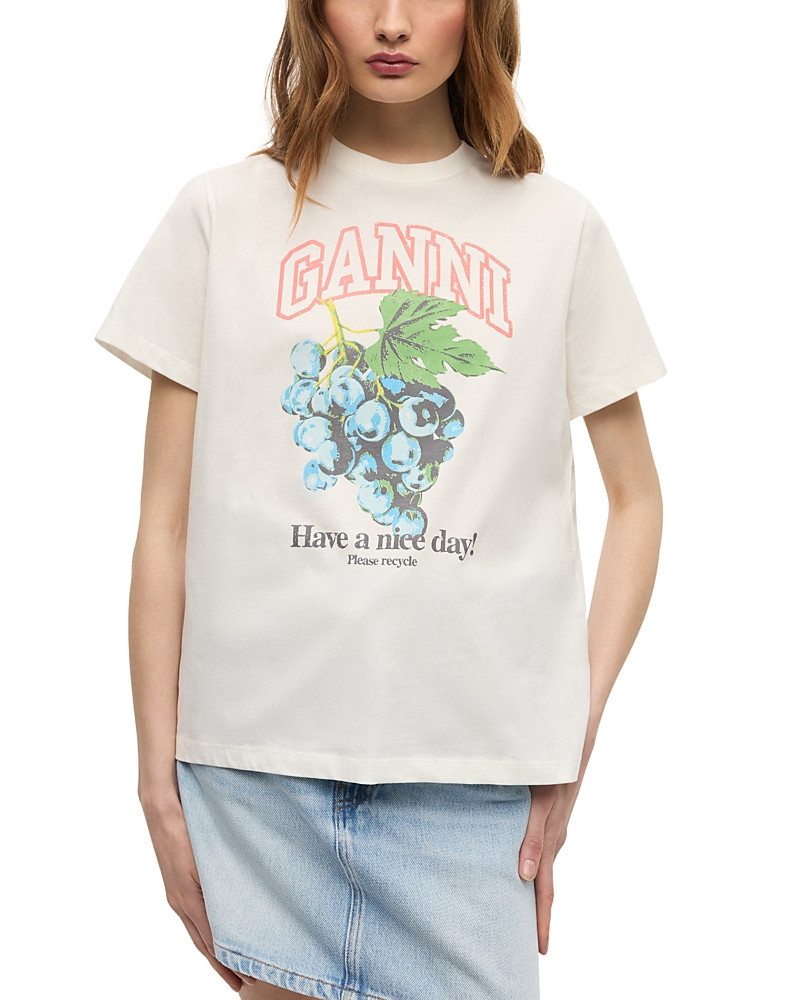 Ganni Logo Graphic Tee | Bloomingdale's (US)